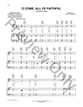 O Come, All Ye Faithful piano sheet music cover